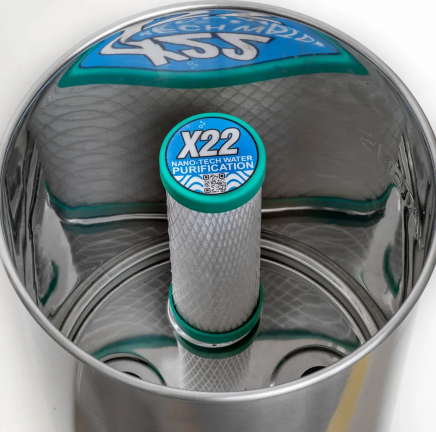 Stainless Steel Gravity-Fed Water Filter System (2.25G)