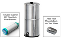 Stainless Steel Gravity-Fed Water Filter System (2.25G)