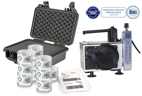 Professional Mold Air Collection and Analysis by Certified Laboratory