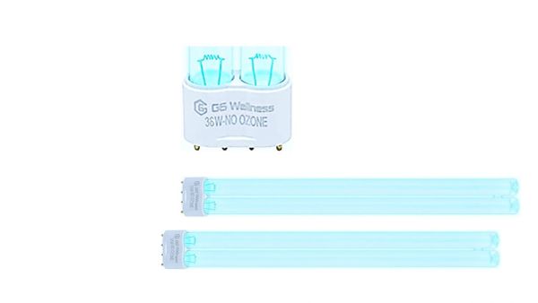 Replacement Set of (2) UV-C 2G11 (4-Pin) 36-Watt Bulbs -- Designed for X22 Devices