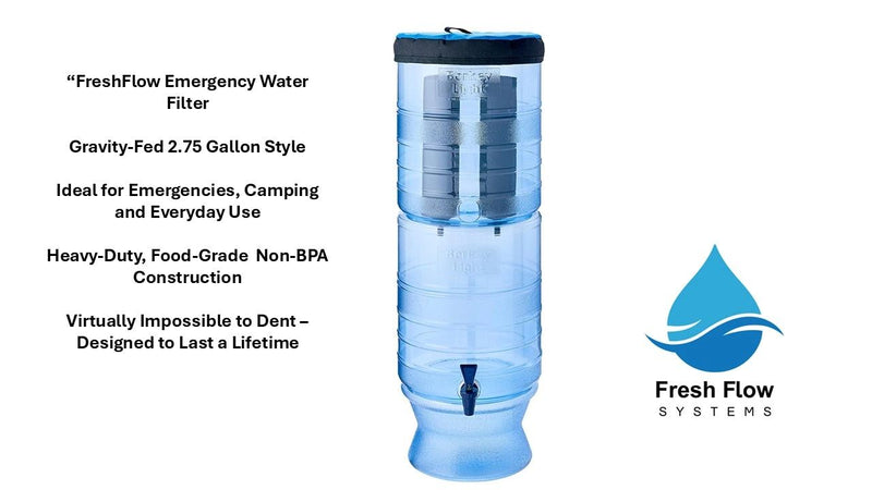 BLU Gravity Filter with X22 Water Tech